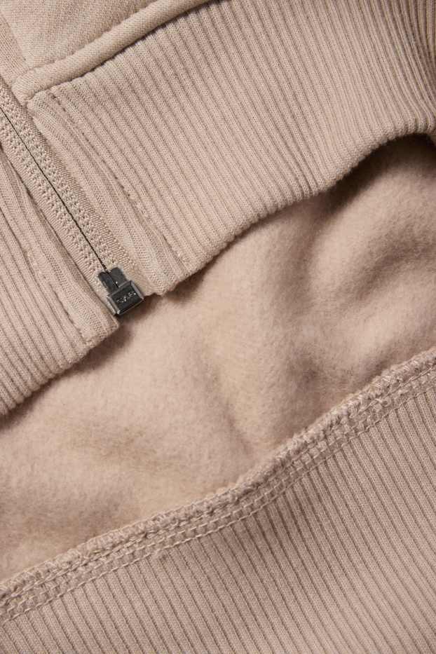 Kinderen: jongens - Tijger - vest - beige