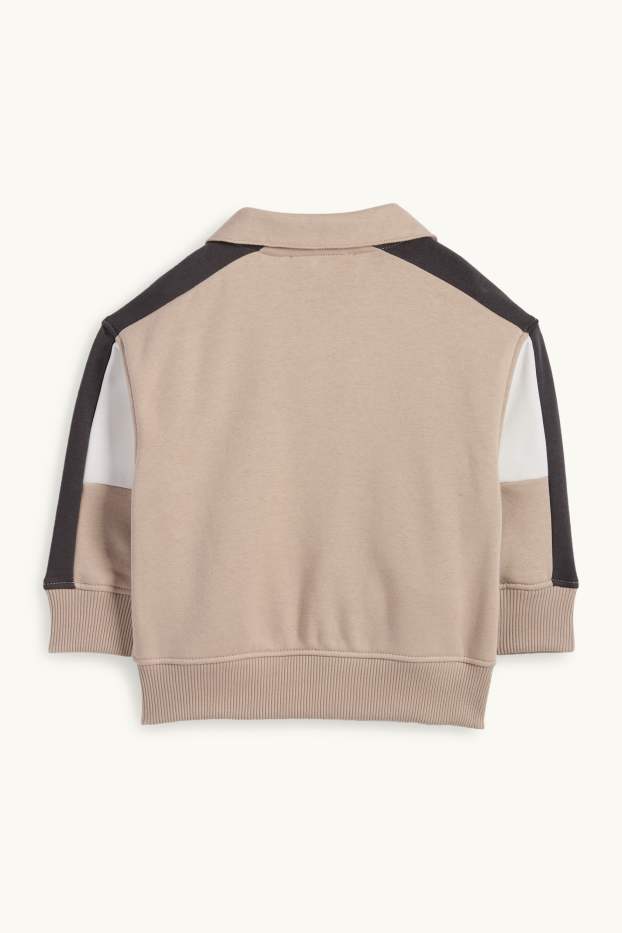 Kinderen: jongens - Tijger - vest - beige