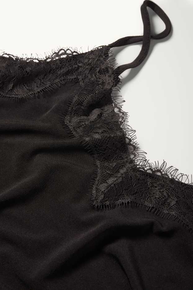 Damen - Hemdchen - schwarz