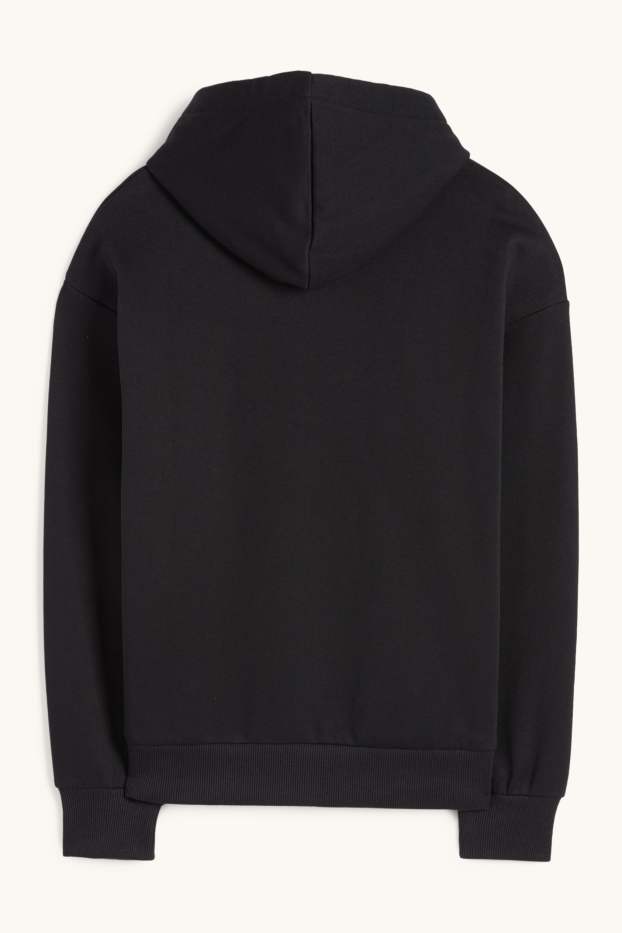 Enfants garçons - Skate - sweat à capuche - noir