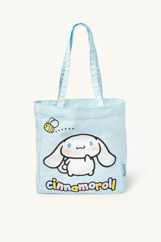 Kinder Mädchen - Cinnamoroll - Shopper - helltürkis