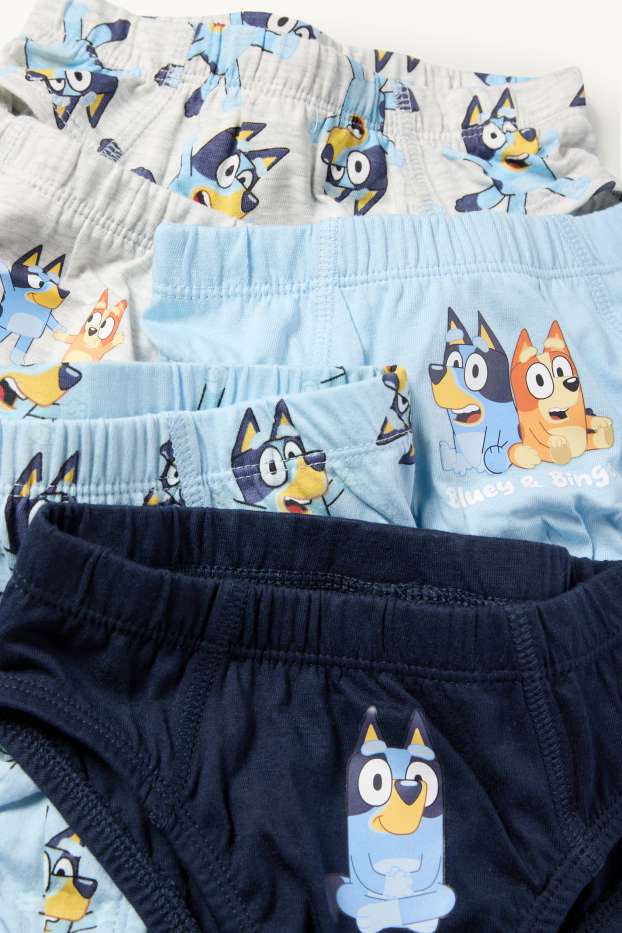 Children Boys - Multipack of 5 - Bluey - briefs - light blue