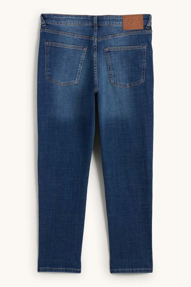 Mujer - Boyfriend jeans - mid waist - vaqueros - azul