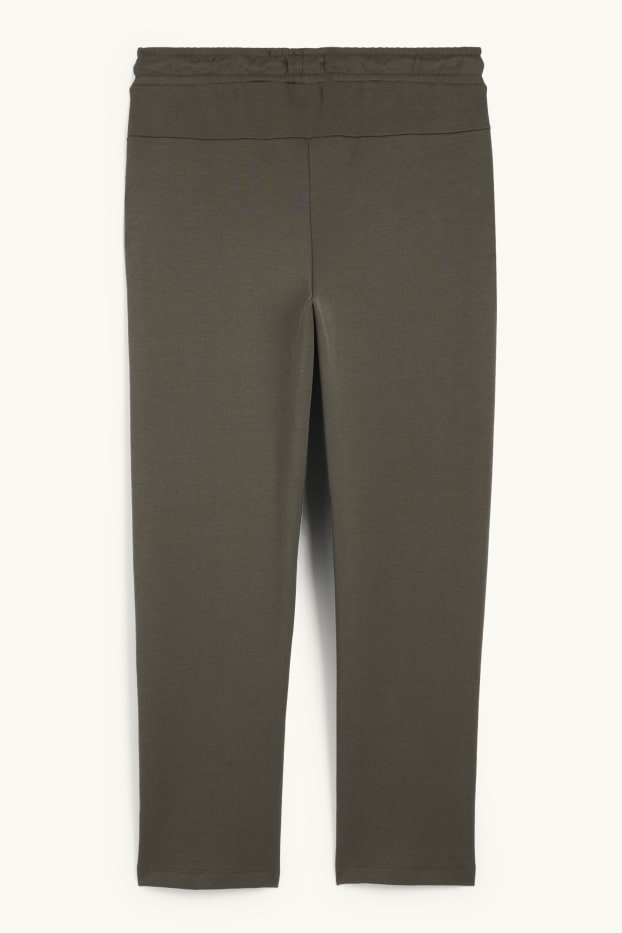 Bărbați - Pantaloni de trening funcționali - verde închis