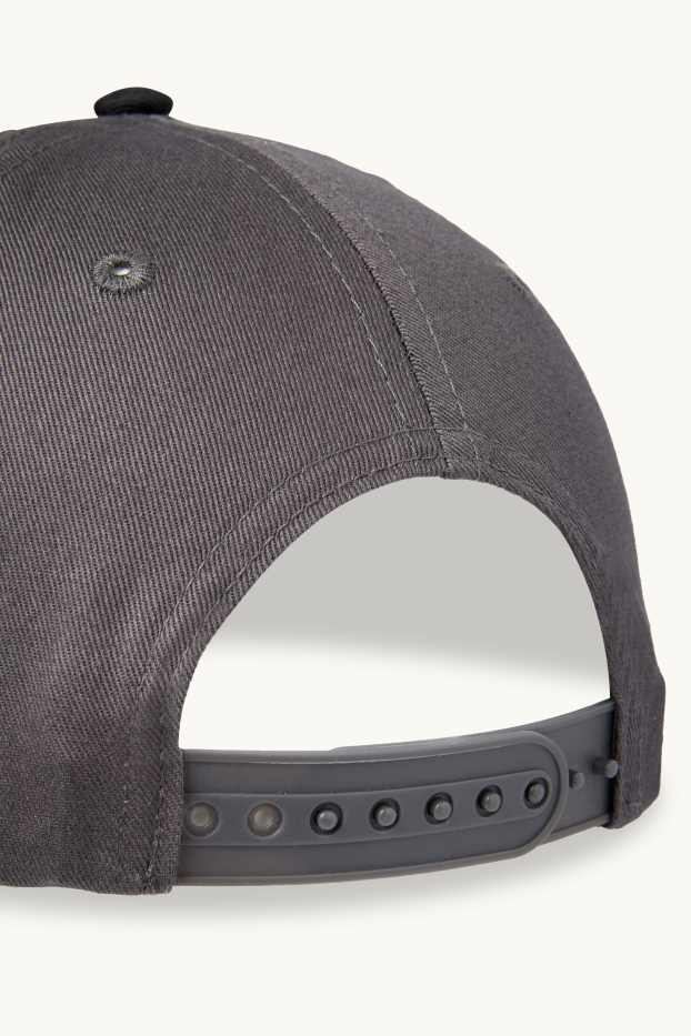 Niños - Minecraft - gorra de béisbol - negro