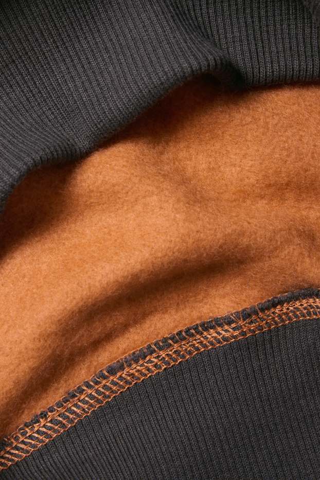 Enfants garçons - Chantier - ensemble - sweat à capuche et pantalon de jogging - 2 pièces - marron