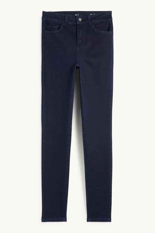 Dona - Jegging jeans - high waist - texà blau fosc