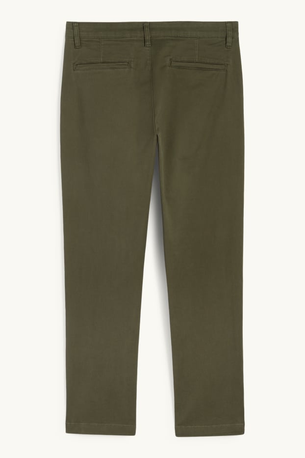 Men - Chinos - regular fit - dark green