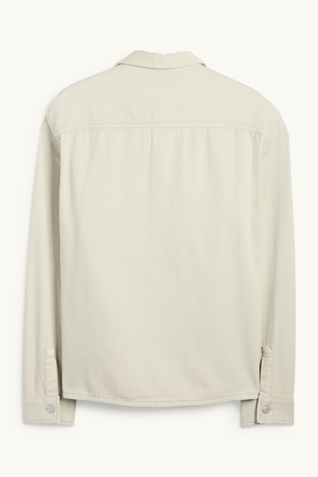 Home - Camisa texana - relaxed fit - Kent - verd menta