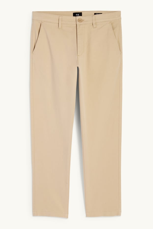 Men - Chinos - slim fit - beige
