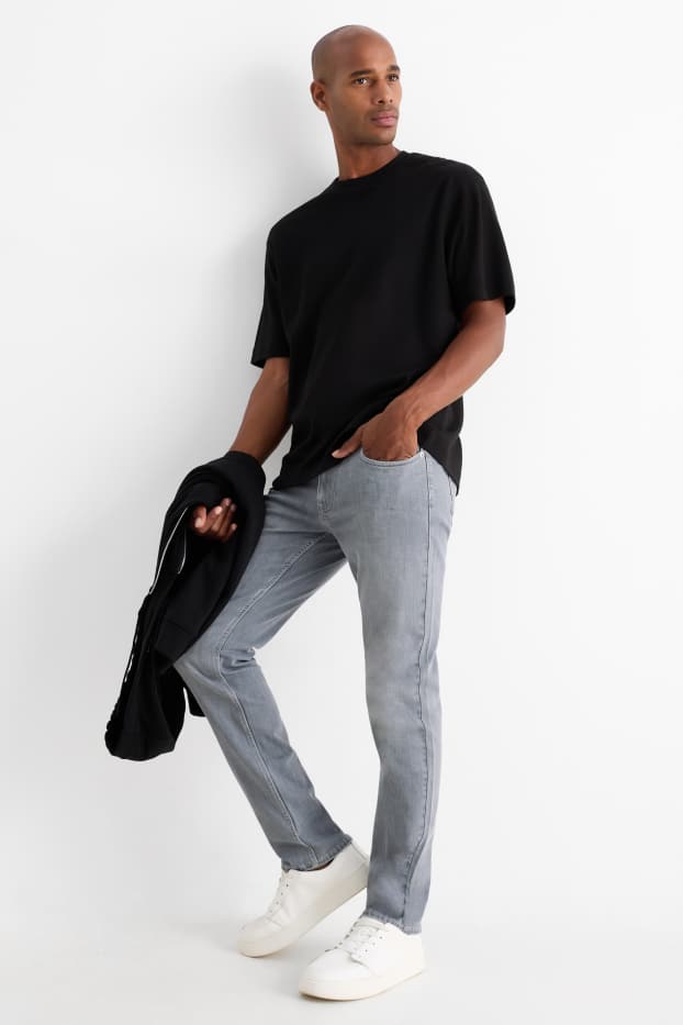 Herren - Slim Jeans - LYCRA® - helljeansgrau