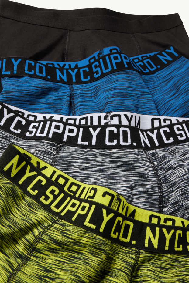 Bambini - Confezione da 5 - boxer - giallo