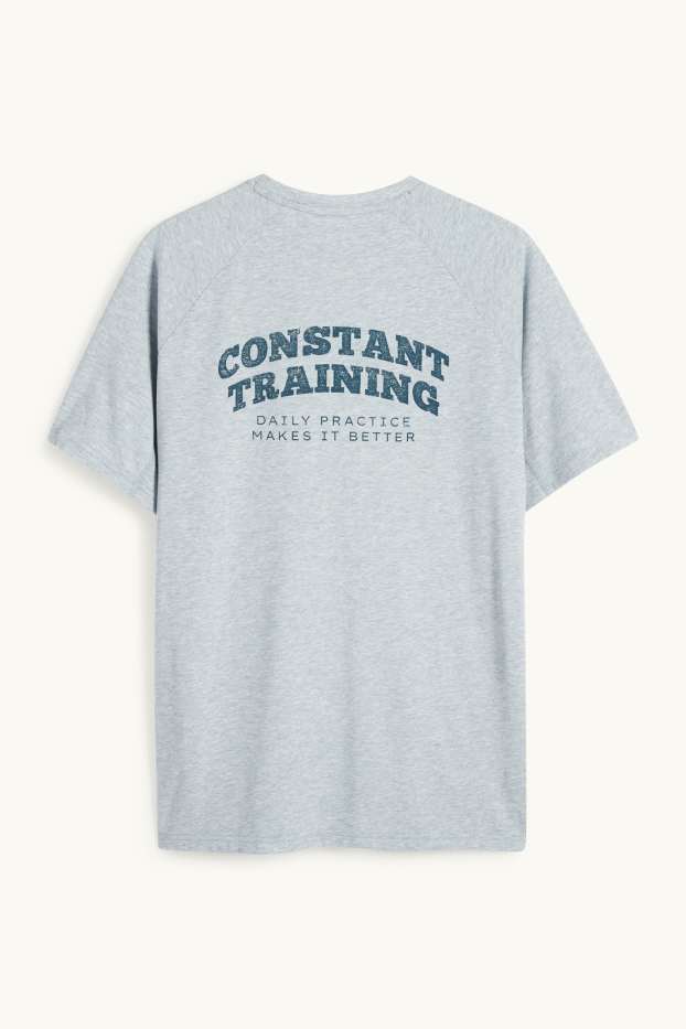 Bărbați - Tricou funcțional - relaxed fit - albastru deschis