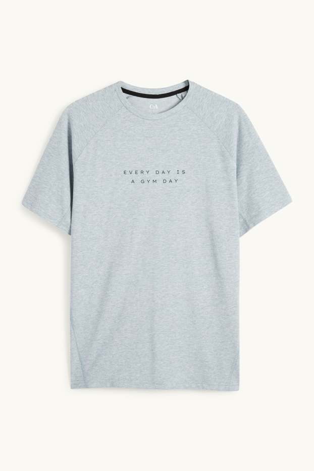 Bărbați - Tricou funcțional - relaxed fit - albastru deschis