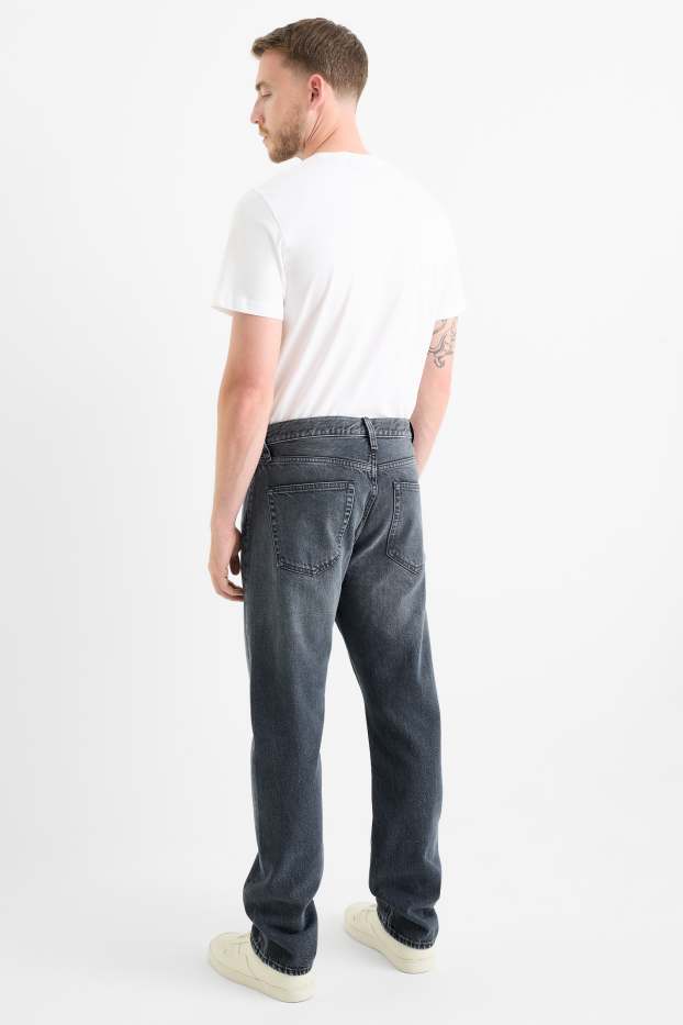 Hommes - Regular jean à boutons - jean bleu foncé