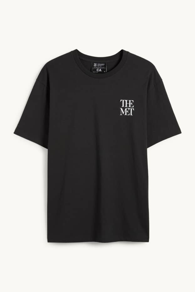 Hommes - T-shirt - relaxed fit- Vincent van Gogh - noir