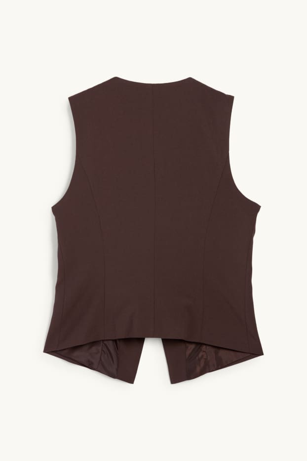 Dona - Armilla - tailored fit - marró fosc