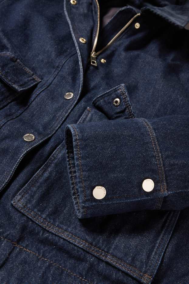 Femei - Jachetă din denim - denim-albastru închis
