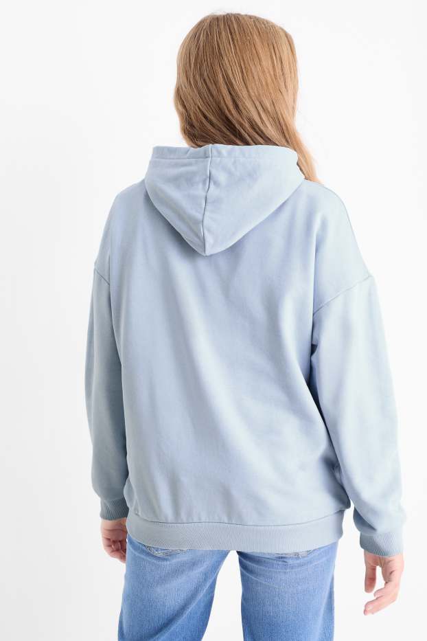 Children Girls - Lilo & Stitch - hoodie - light blue