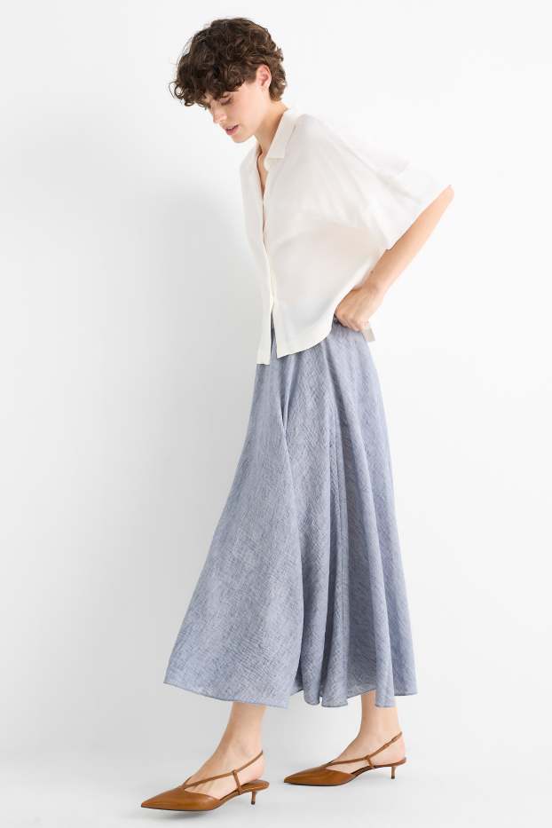 Femmes - Jupe - bleu