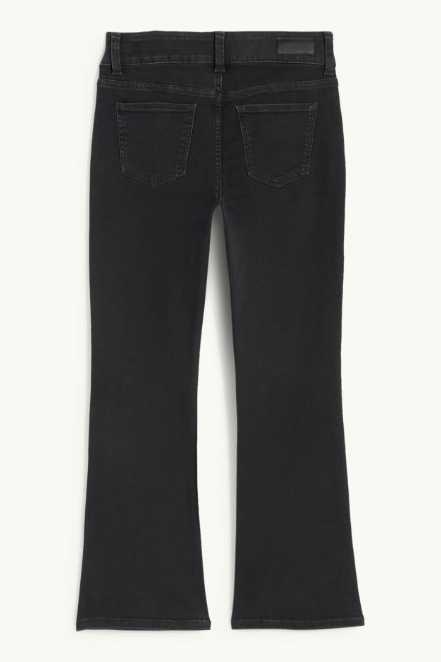 Kinder Mädchen - Bootcut Jeans - LYCRA® - dunkeljeansgrau