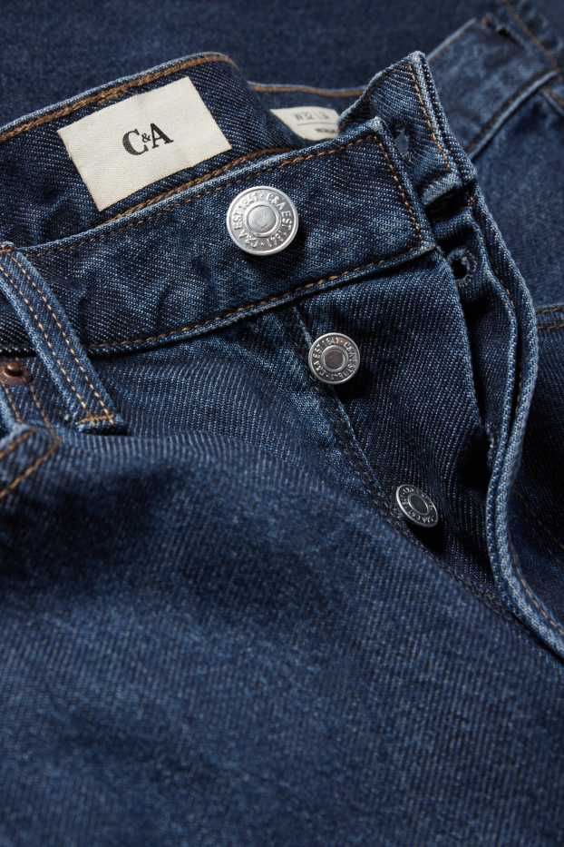 Hommes - Regular jean à boutons - jean bleu