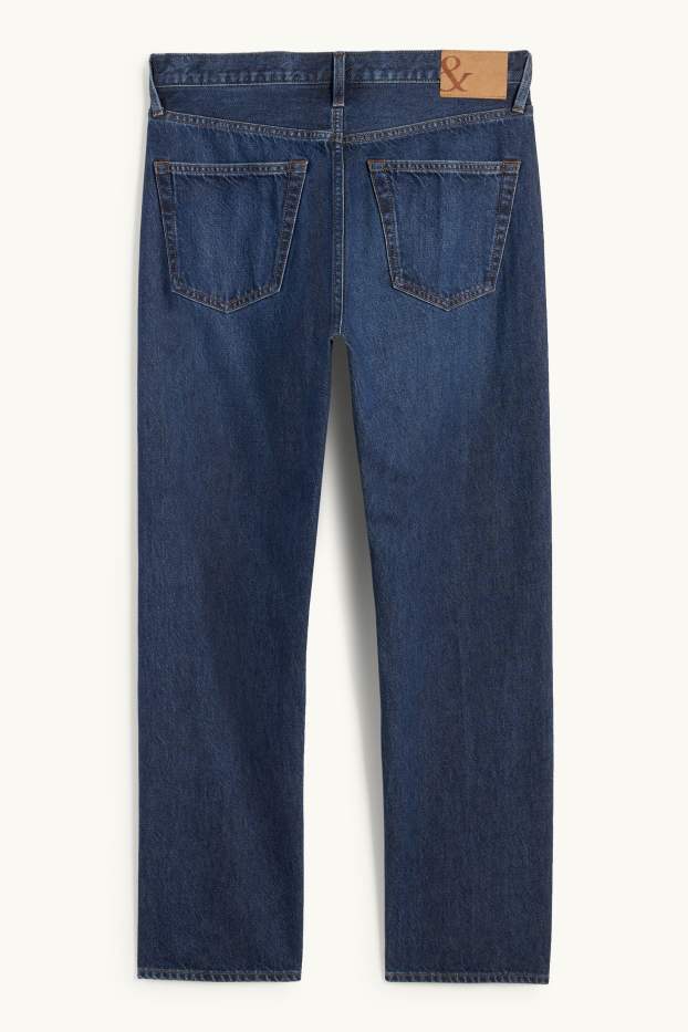 Hommes - Regular jean à boutons - jean bleu