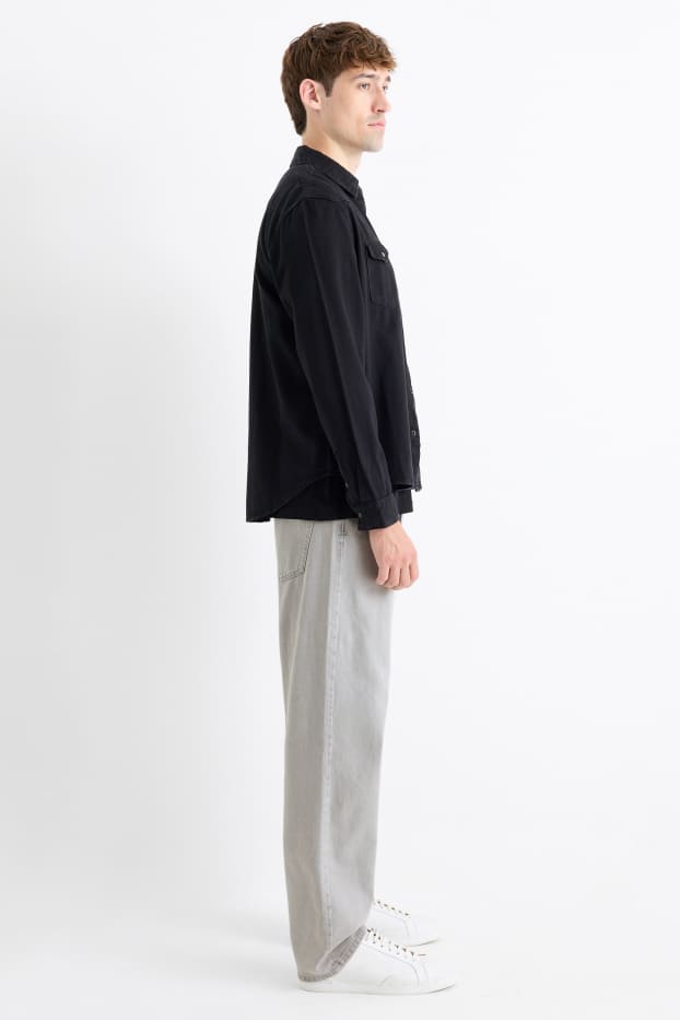 Herren - Relaxed Jeans - helljeansgrau