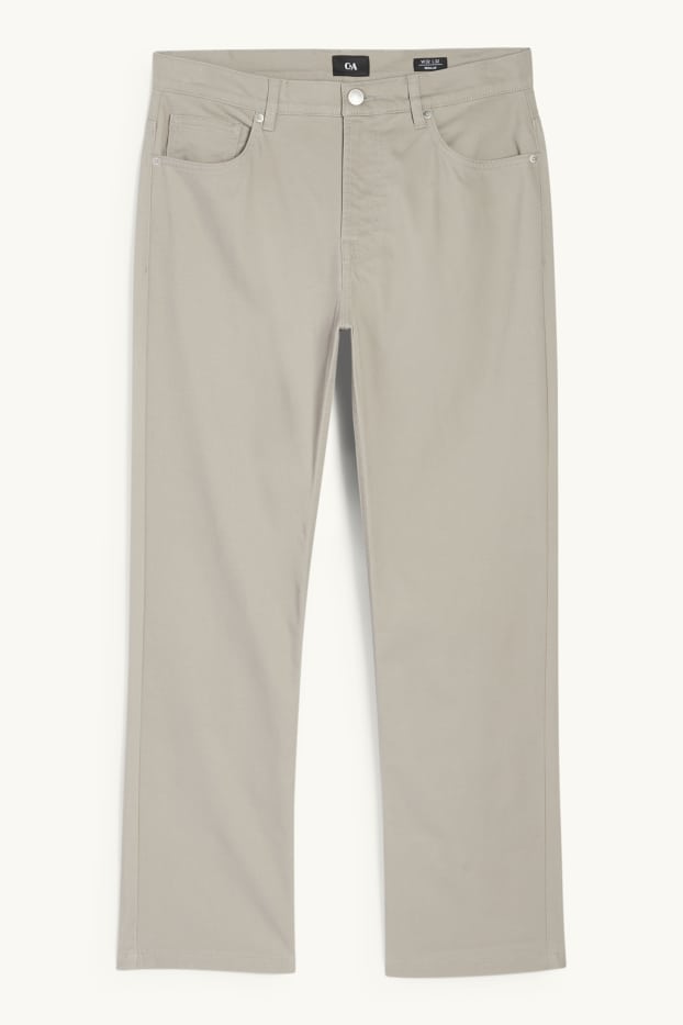Home - Pantalons - regular fit - gris