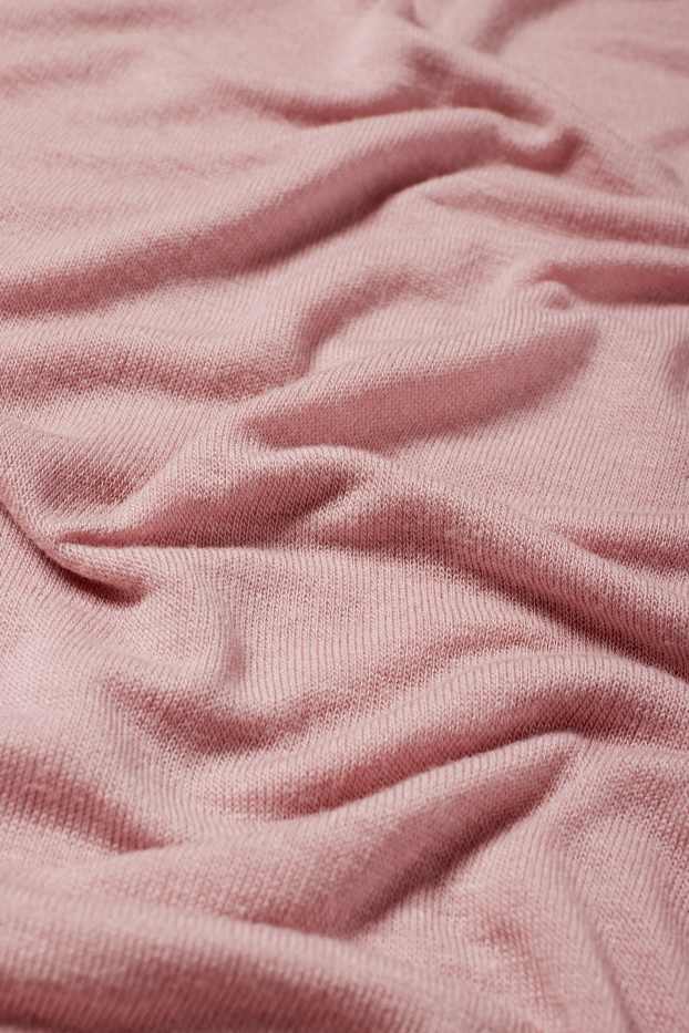 Dona - Samarreta de mànigues llargues - rosa