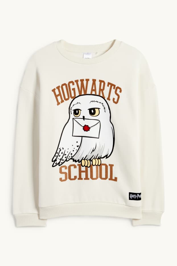 Bambine - Harry Potter - felpa - bianco crema