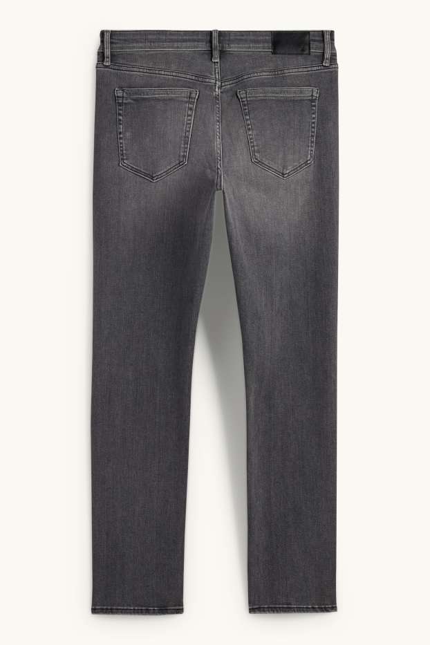 Bărbați - Slim jeans - denim-gri