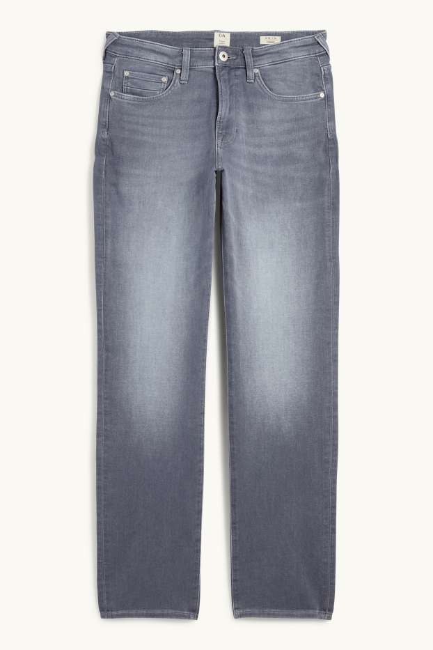 Pánské - Straight jeans - Flex jog denim - LYCRA® - džíny - světle šedé