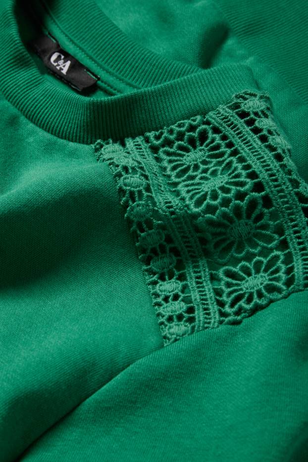 Damen - Sweatshirt - grün