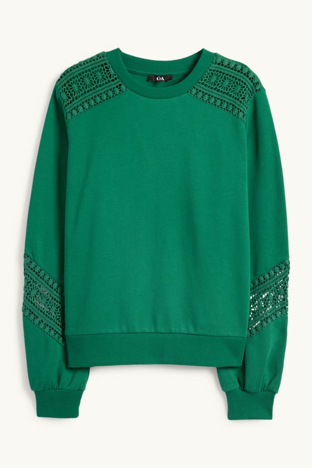 Damen - Sweatshirt - grün