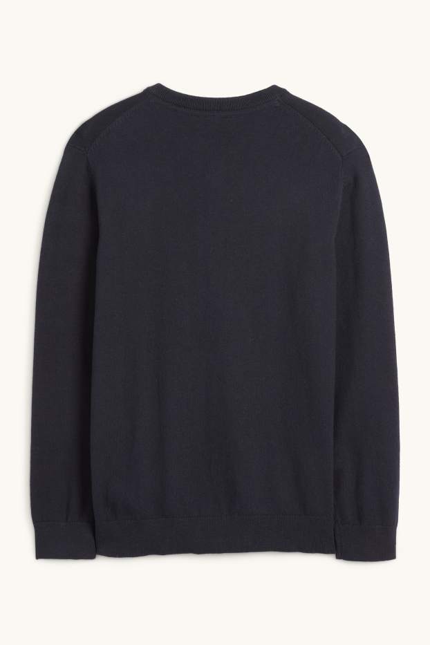 Kinder Jungen - Pullover - dunkelblau