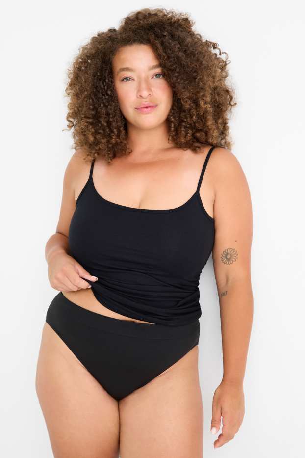 Dona - Paquet de 3 - calces - seamless - negre