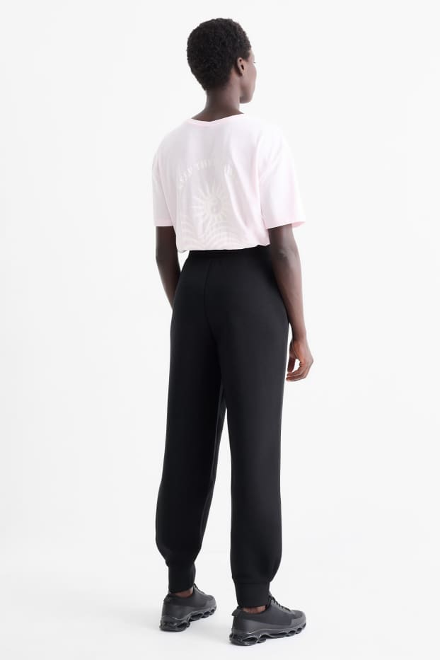 Femmes - Pantalon de jogging de sport - noir