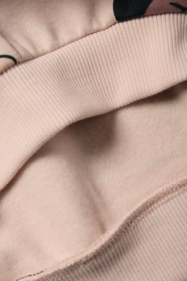 Kinder Mädchen - Minnie Maus - Set - Sweatshirt und Flared Leggings - rosa