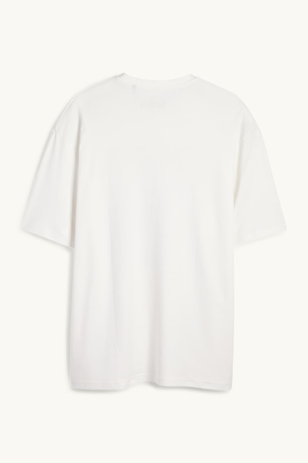 Hommes - T-shirt - relaxed fit - The Beatles - blanc