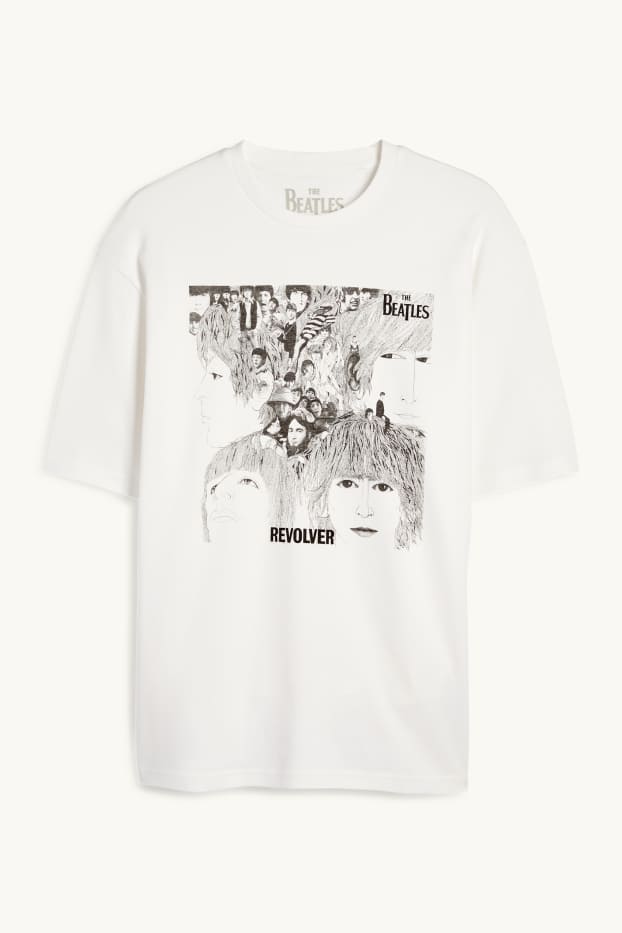Men - T-shirt - relaxed fit - The Beatles - white