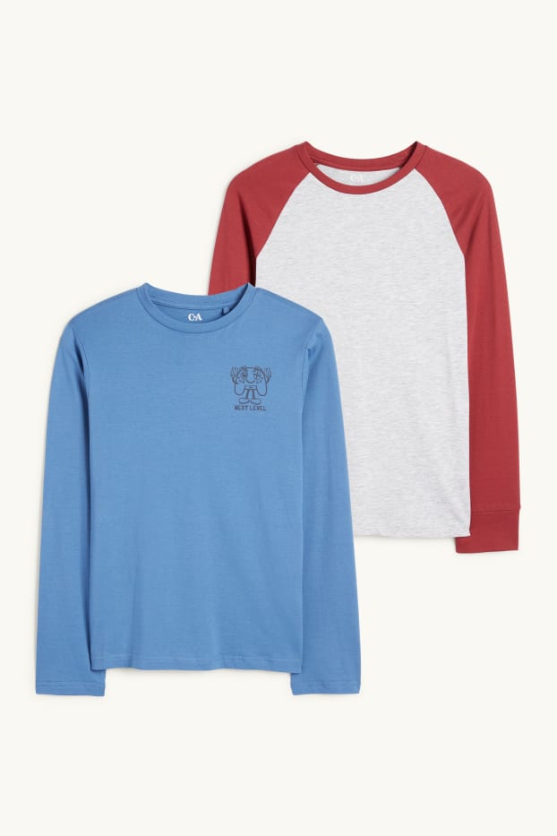 Children Boys - Multipack of 2 - gaming - pyjama top - blue
