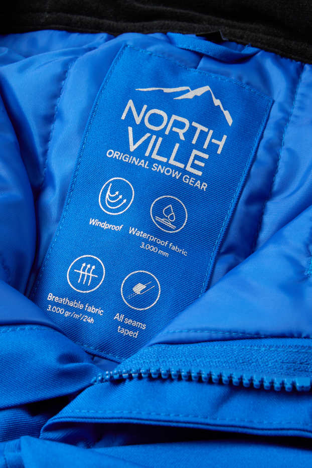 Children Boys - Ski pants - waterproof - blue