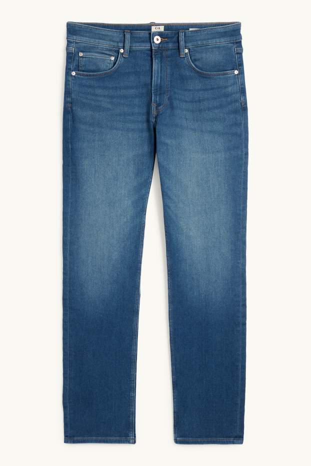 Pánské - Slim jeans - Flex jog denim - LYCRA® - džíny - modré