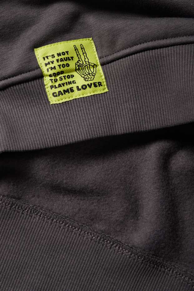 Children Boys - Gaming - sweatshirt - dark gray