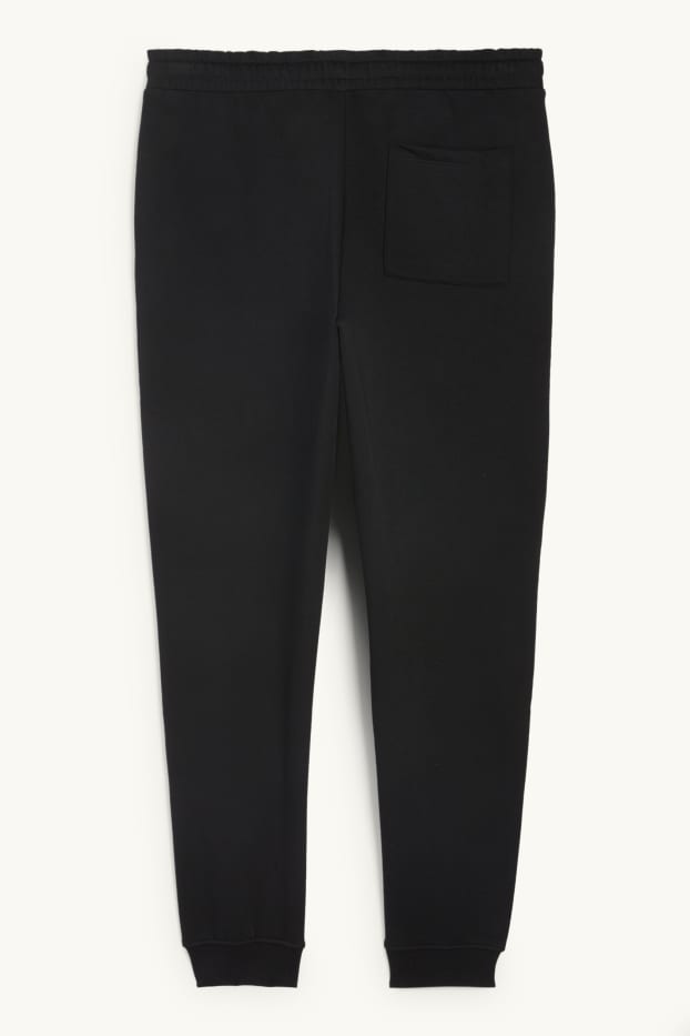 Pánské - Teplákové kalhoty - černá