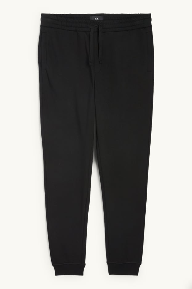 Pánské - Teplákové kalhoty - černá