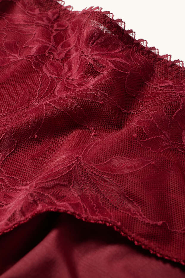 Women - Knickers - dark red