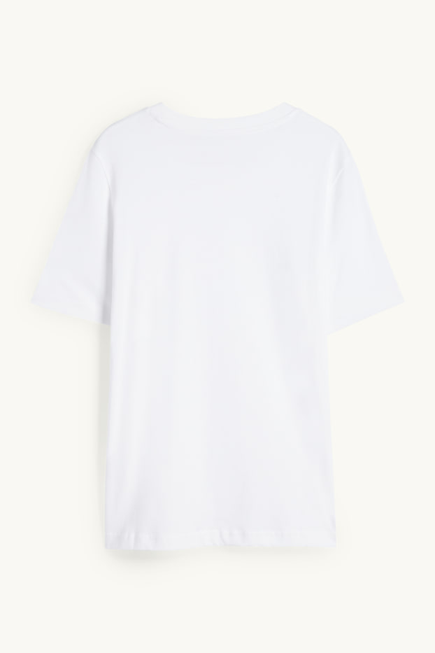 Femmes - T-shirt - regular fit - blanc