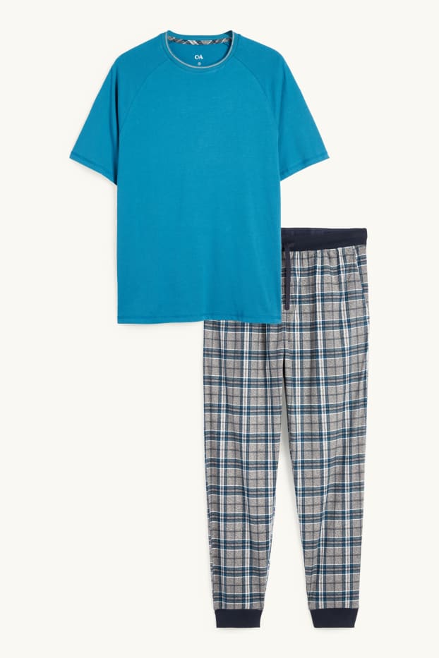 Heren - Pyjama - petrol